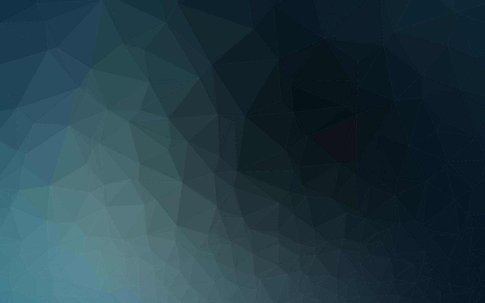 Dark BLUE vector low poly texture.
