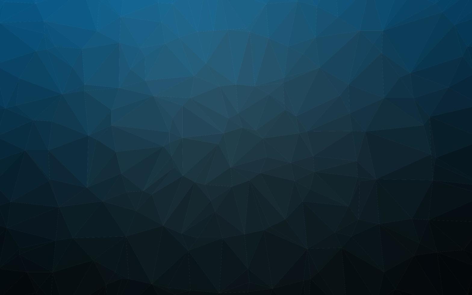 Dark BLUE vector shining triangular pattern.