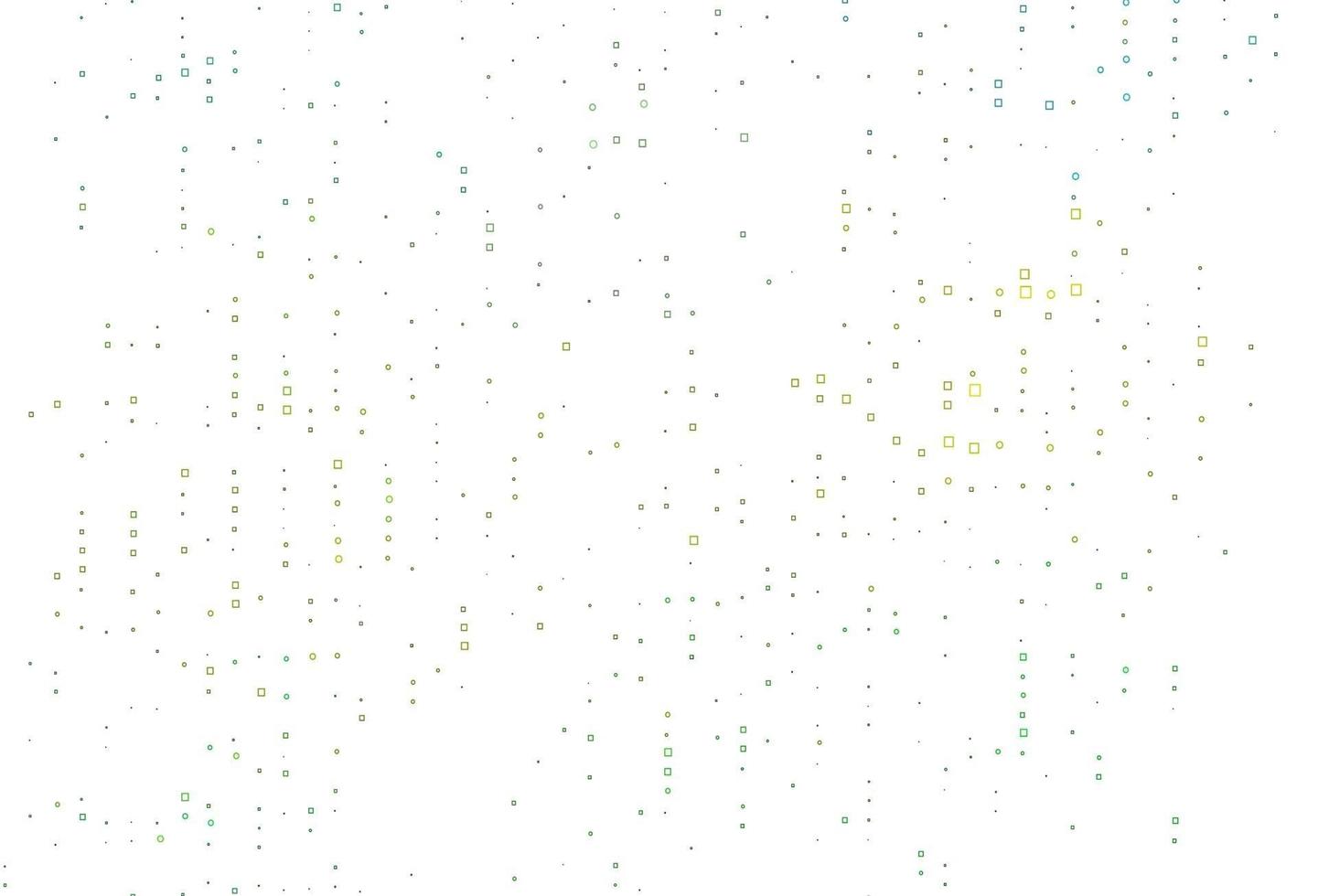 Light Green, Yellow vector layout with rectangles, squares.