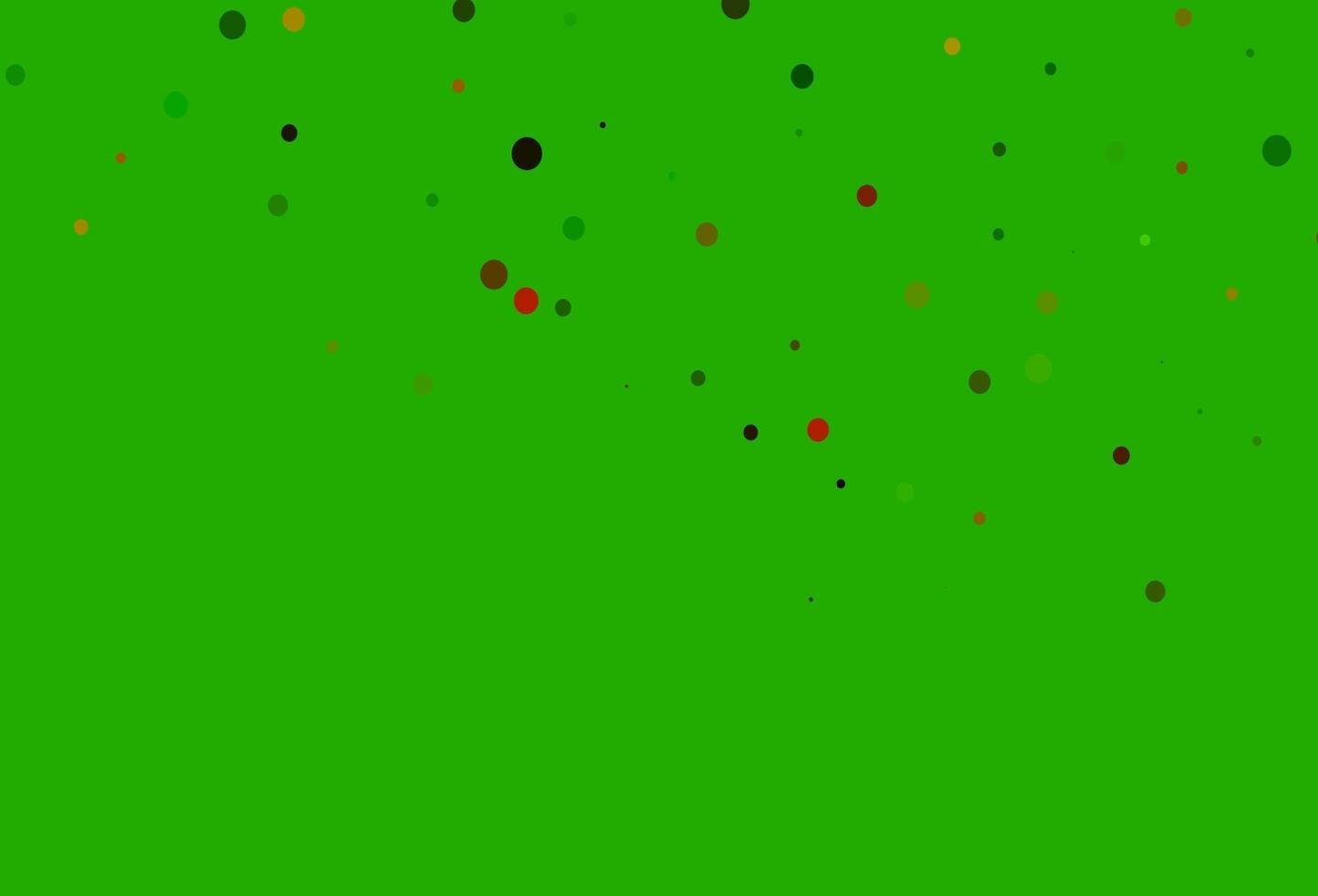 Light Green, Red vector pattern with spheres.