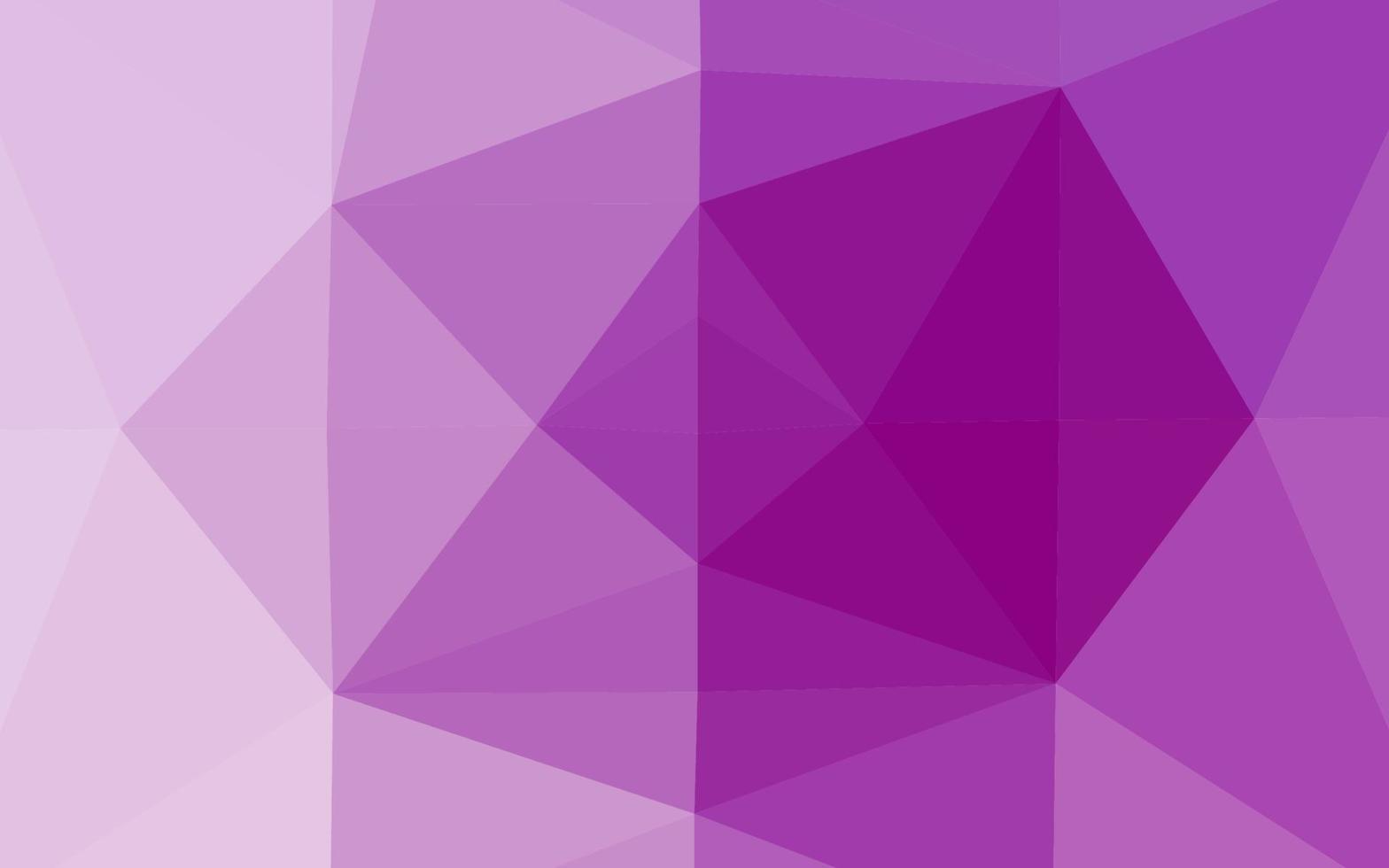 Light Purple vector polygonal pattern.