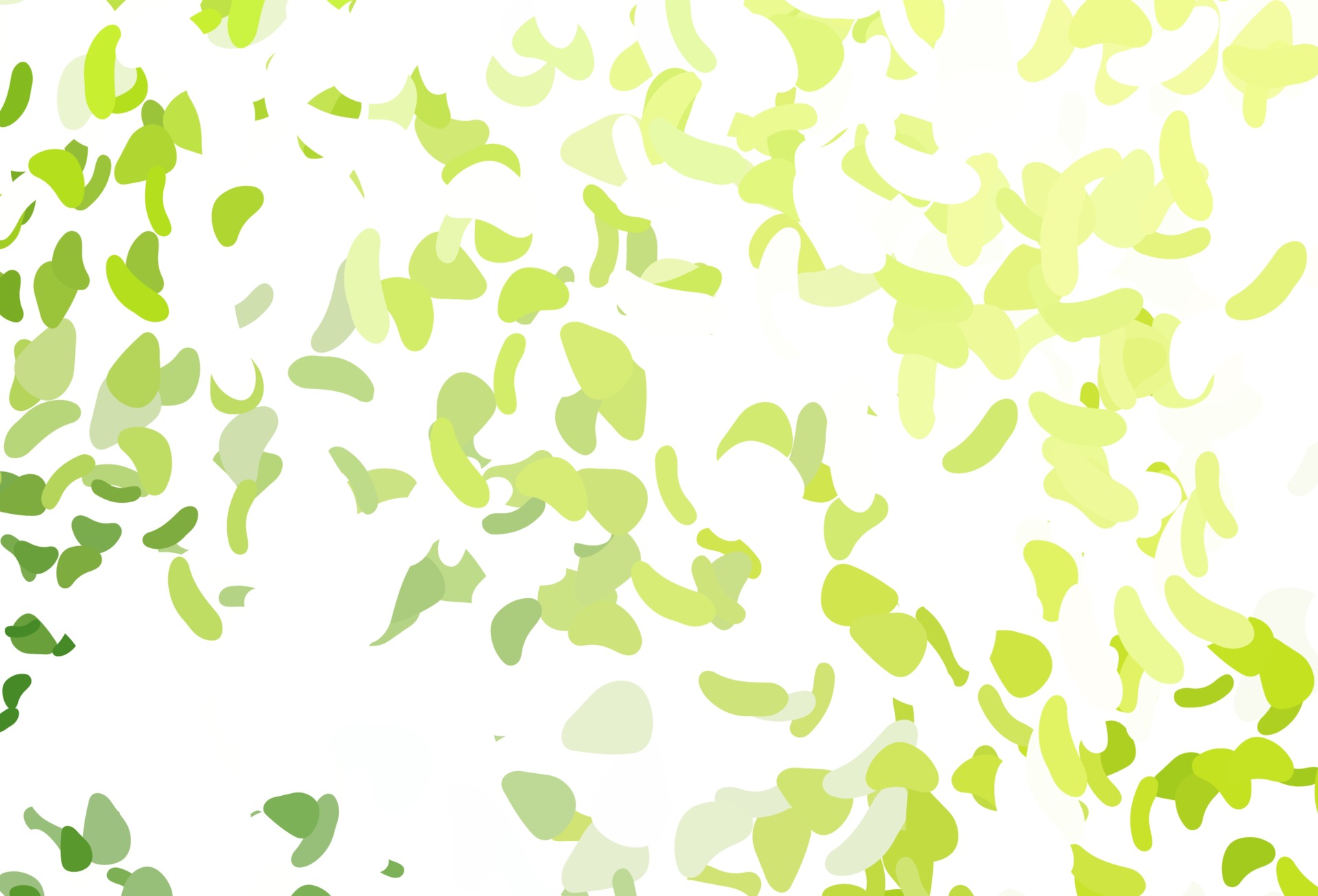 Light Green vector background with abstract forms. 3182971 Vector Art