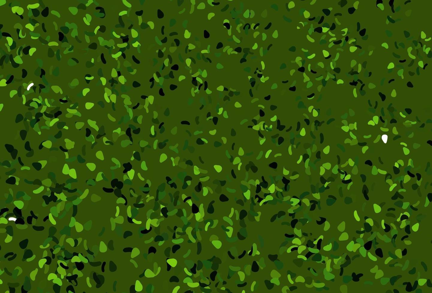 Light Green vector background with abstract forms.
