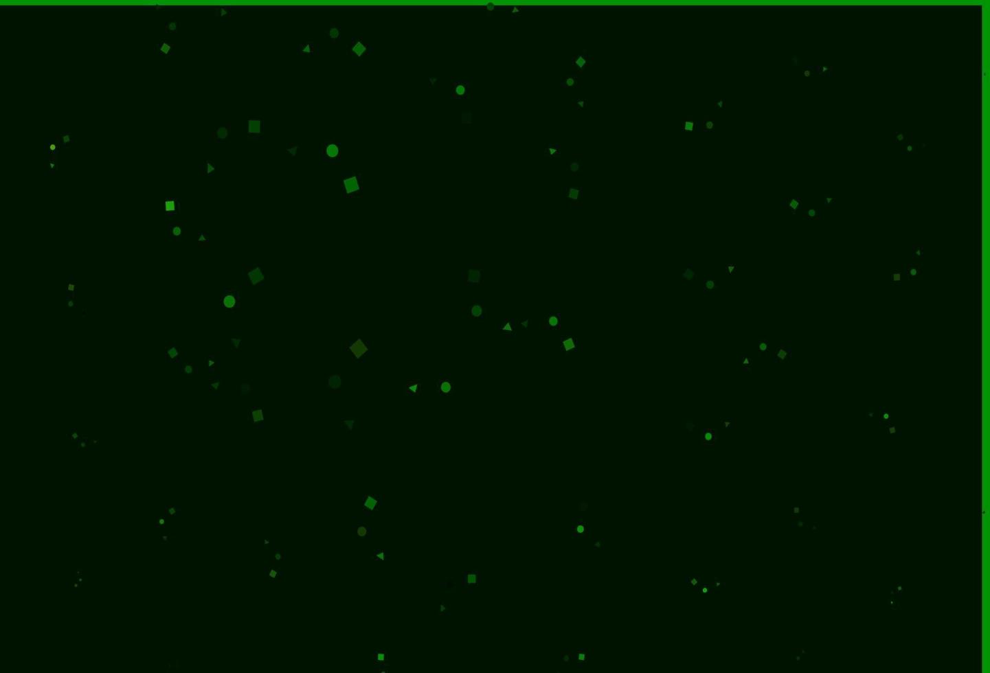 Light Green vector texture in poly style with circles, cubes.