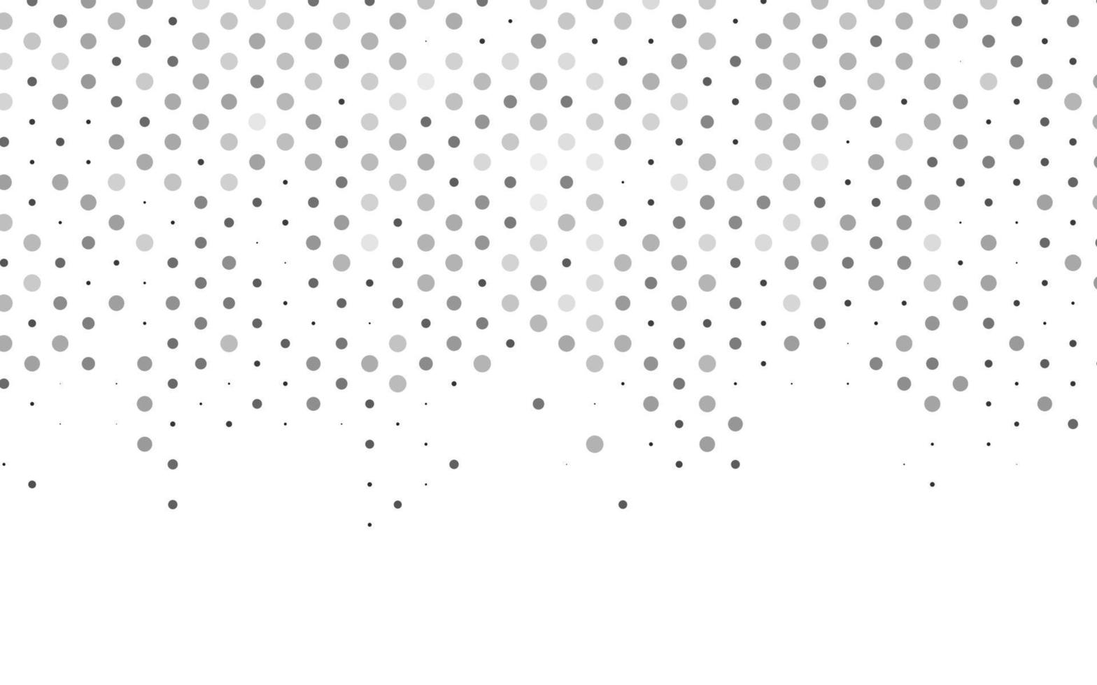 Light Silver, Gray vector cover with spots.