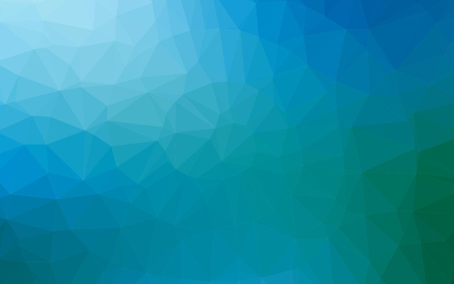 Light Blue, Green vector polygonal pattern.