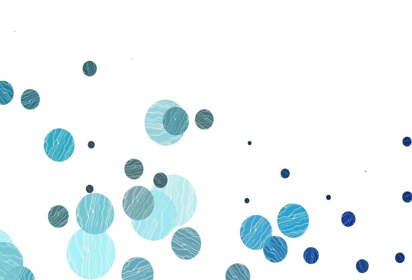 Light blue vector texture with disks.