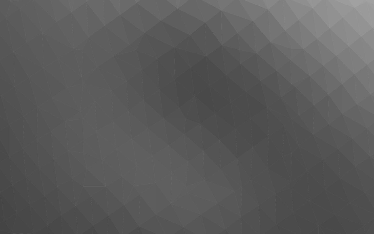 Light Silver, Gray vector low poly cover.