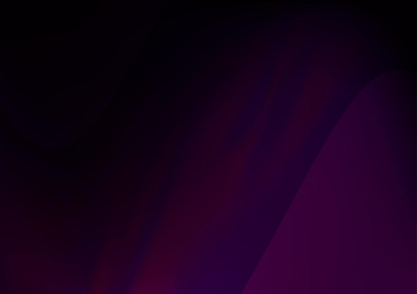 Dark Purple vector blurred shine abstract template.