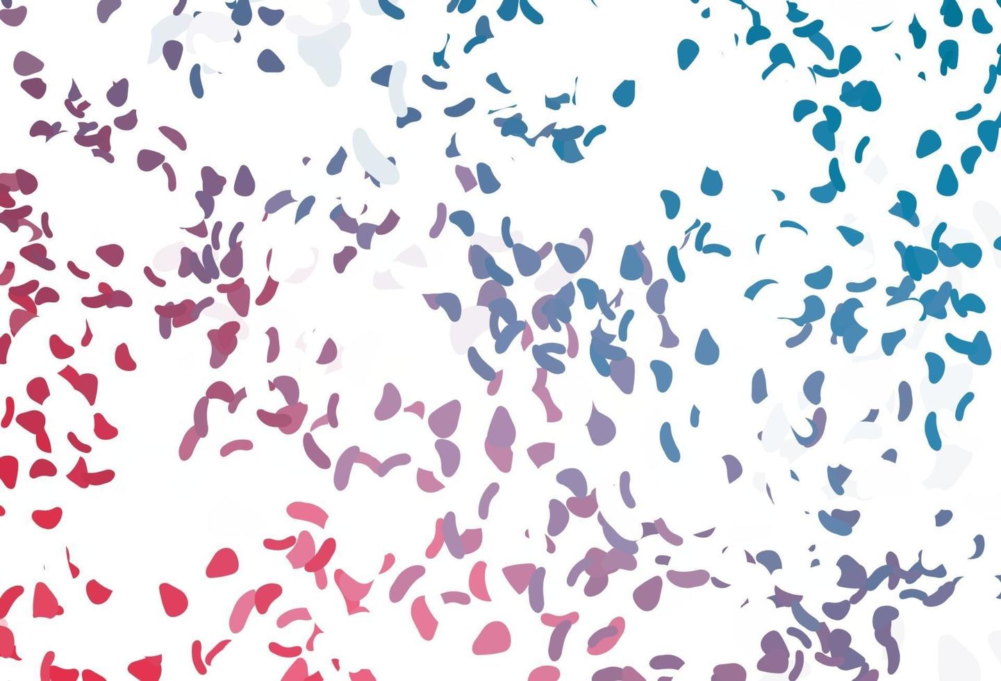 Light Blue, Red vector backdrop with abstract shapes.