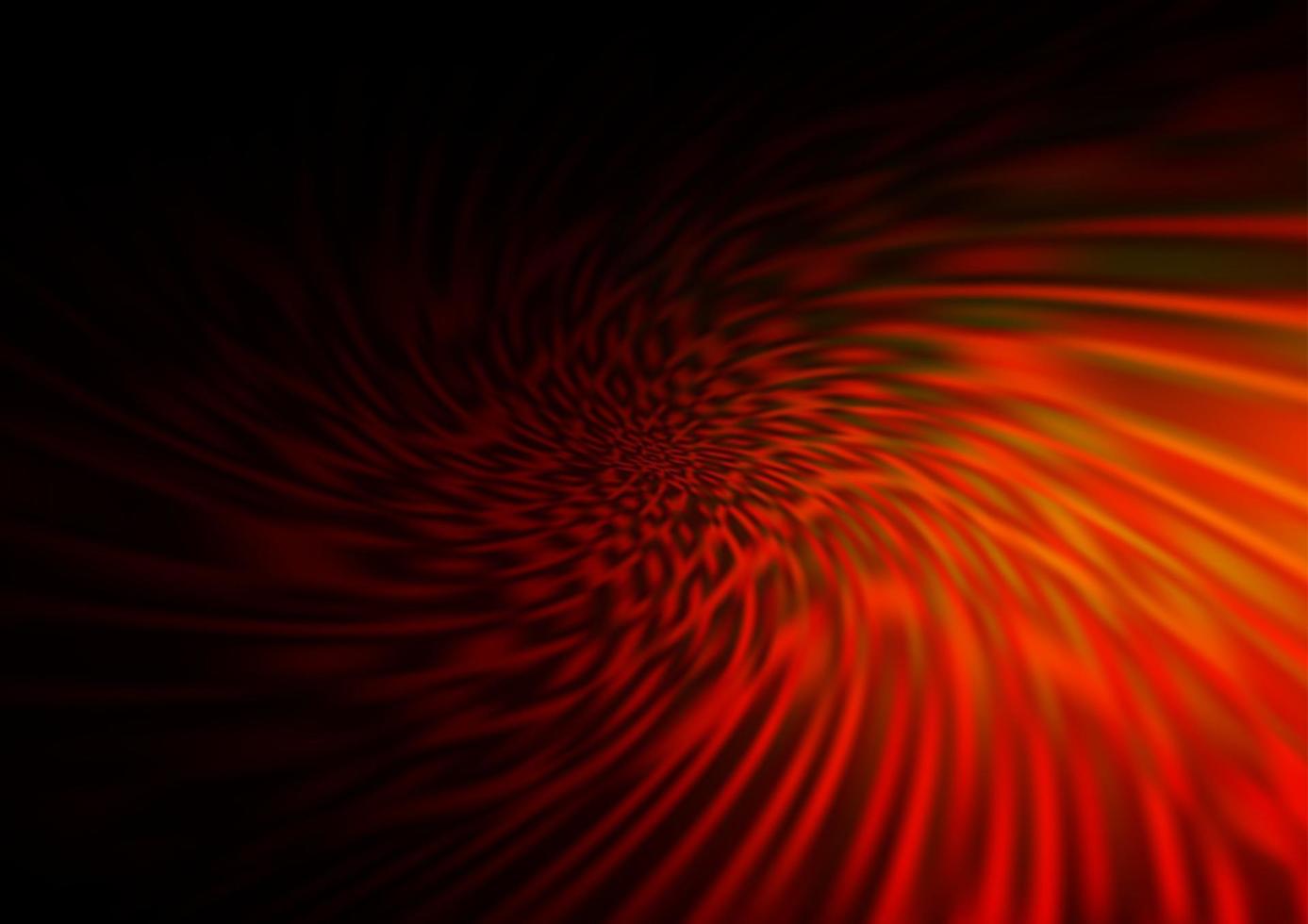 Dark Red, Yellow vector bokeh pattern.
