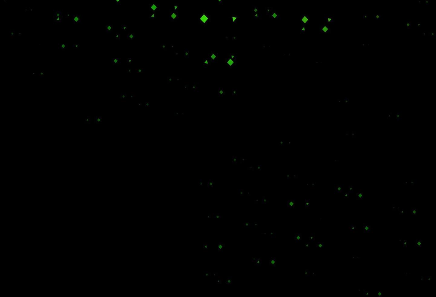Dark green vector layout with circles, lines, rectangles.