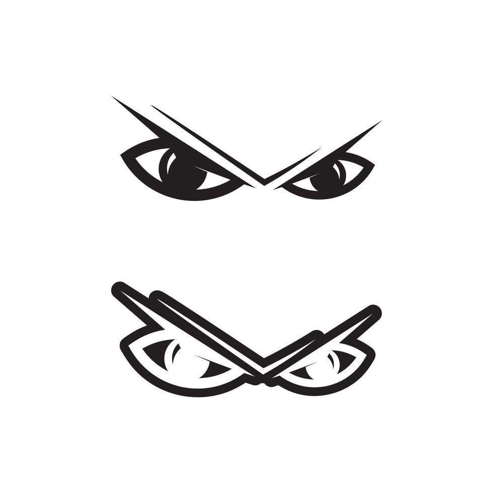 eye icon and vision design logo symbol vector and spirituality