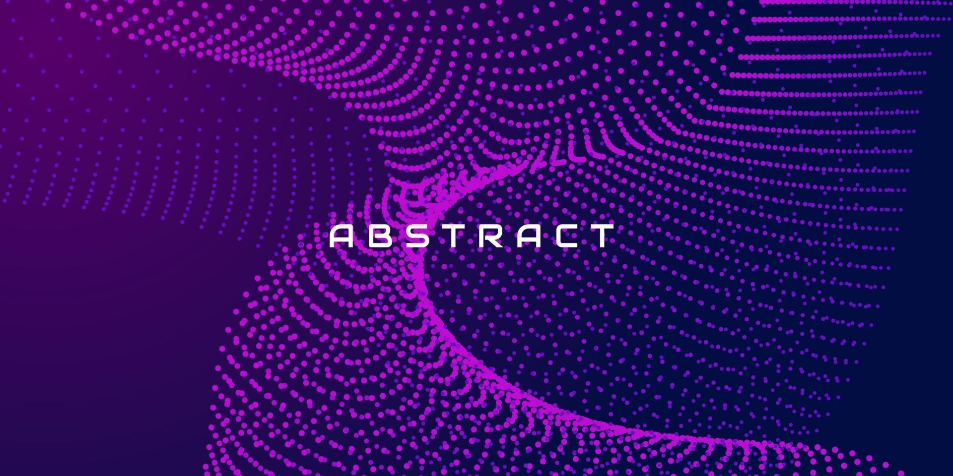 abstract technology particles mesh background vector