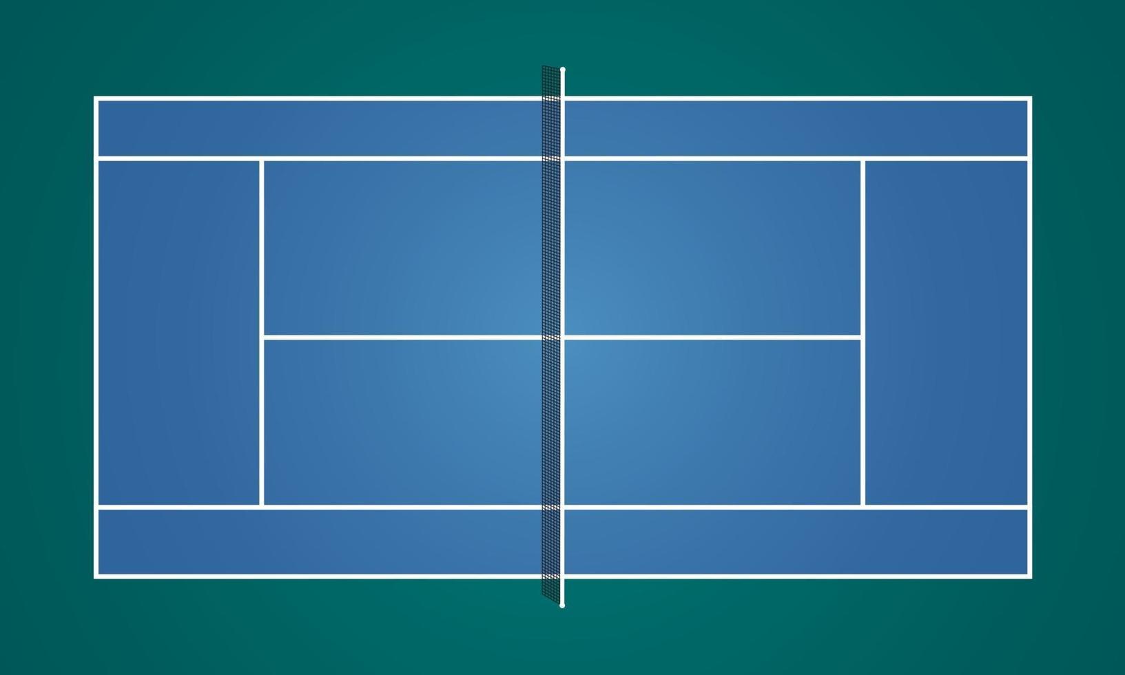 Tennis court indoor illustration vector background design