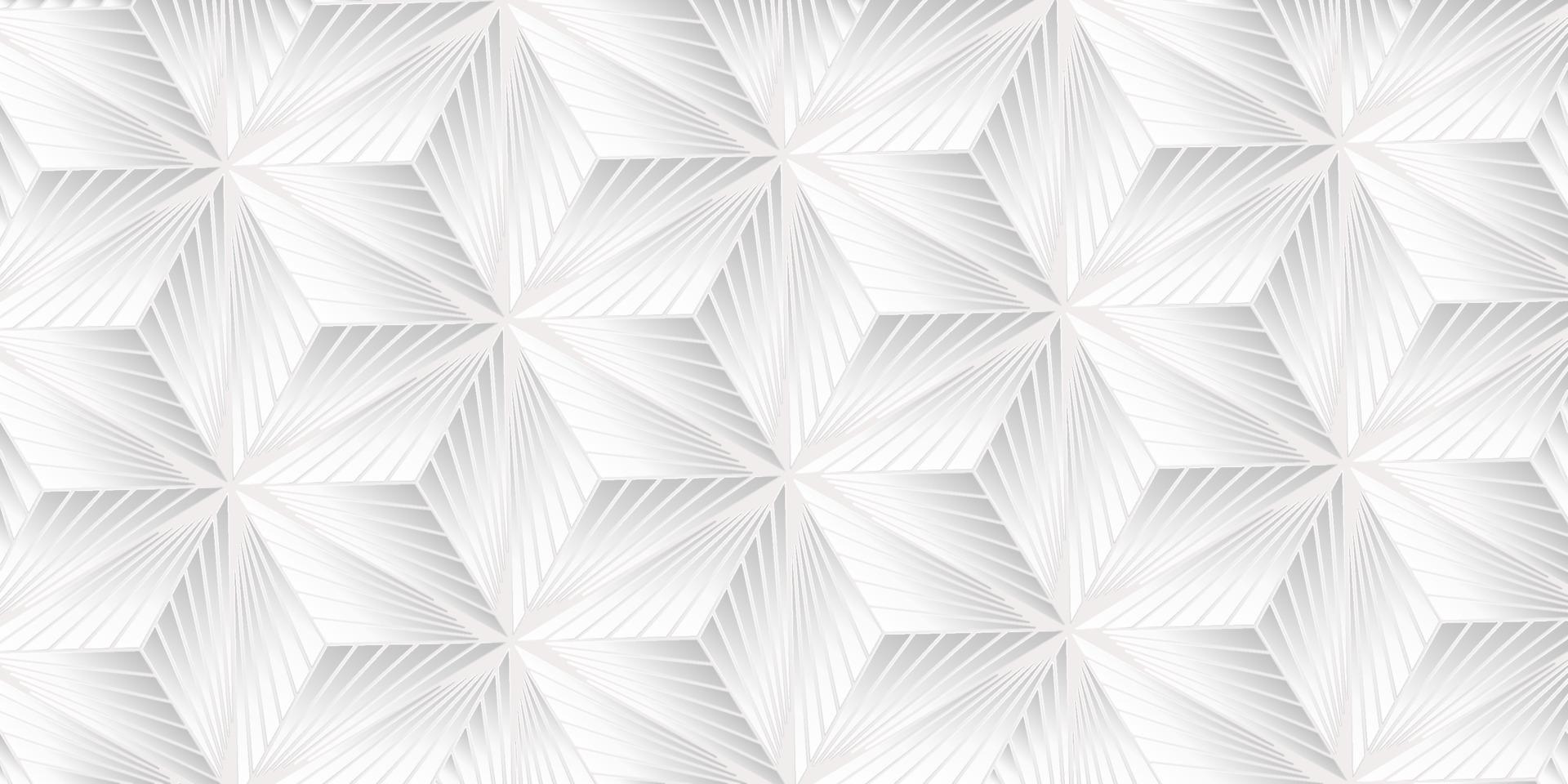 Geometric pattern with polygonal stripes line white background vector