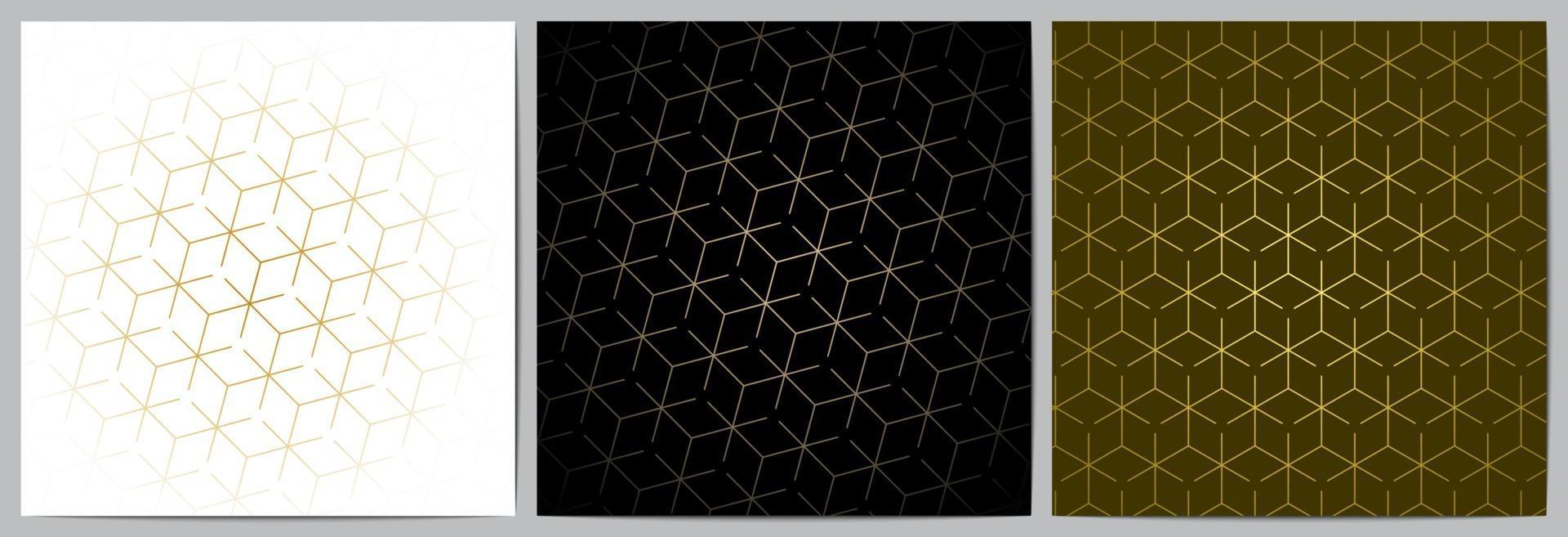 Geometric pattern with golden lines black,white,and gold background ...