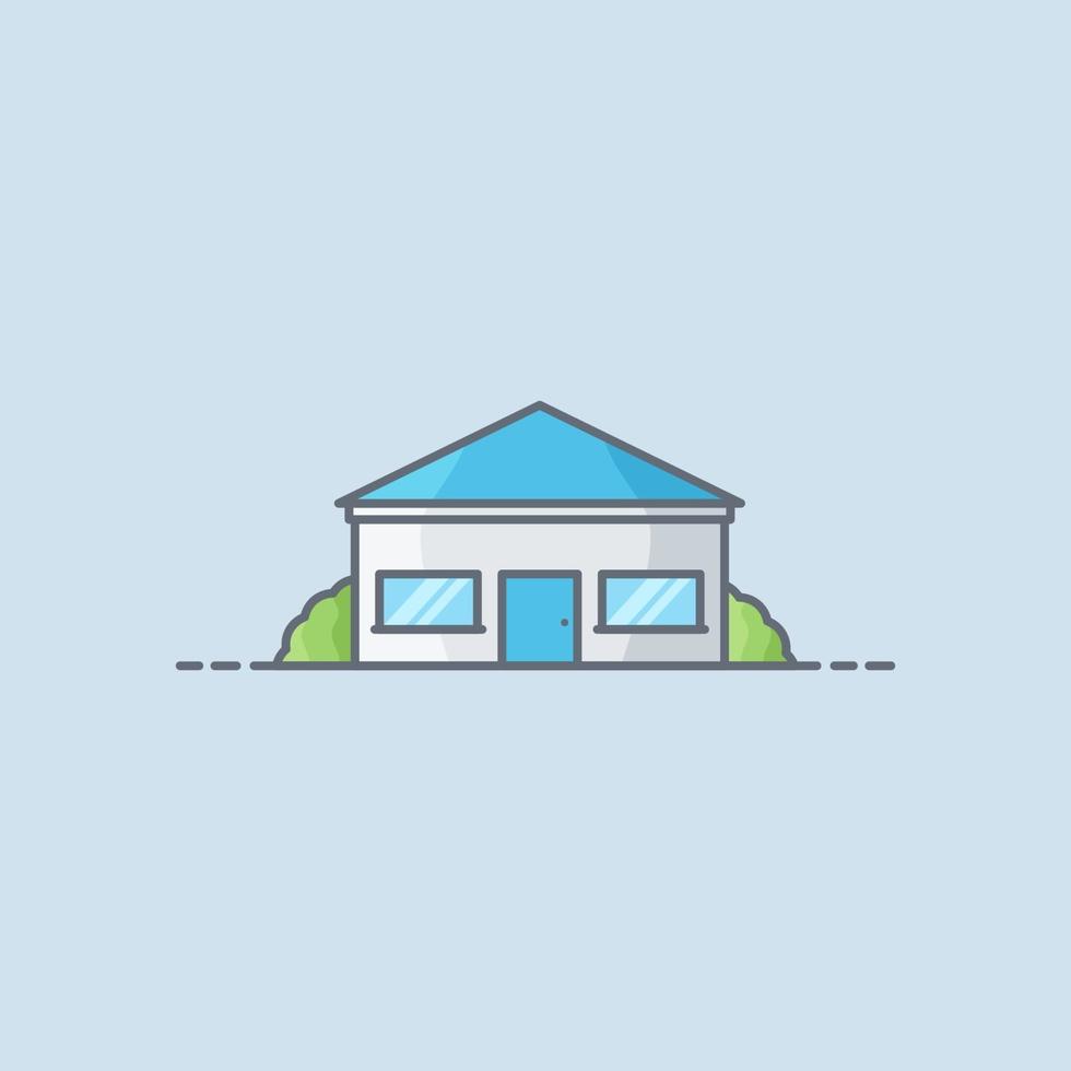 House building vector