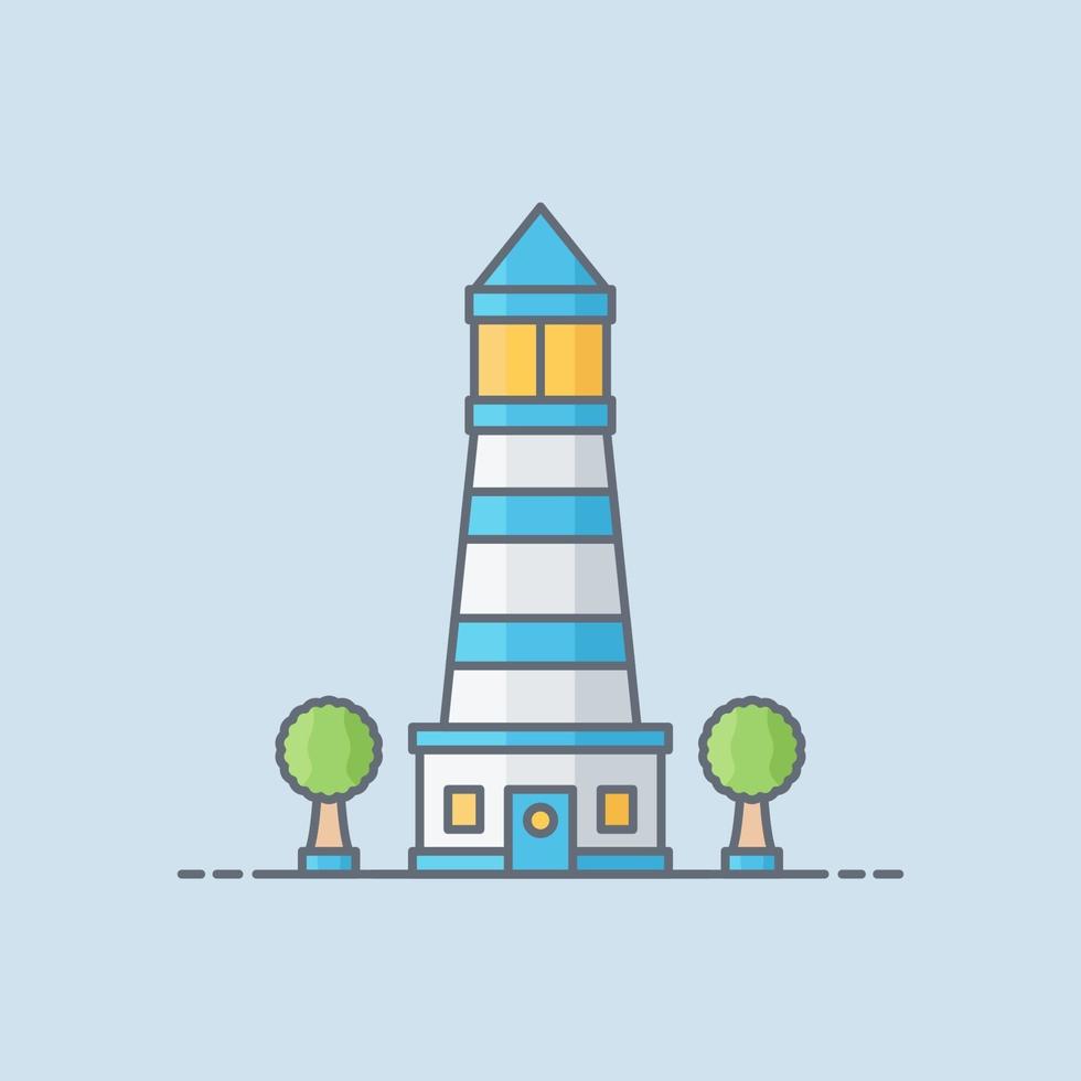 Lighthouse vector illustration