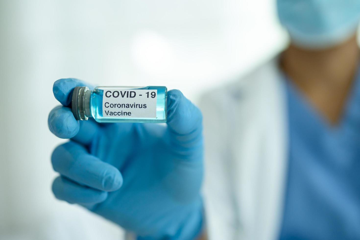 desarrollo médico de la vacuna del coronavirus covid-19 foto