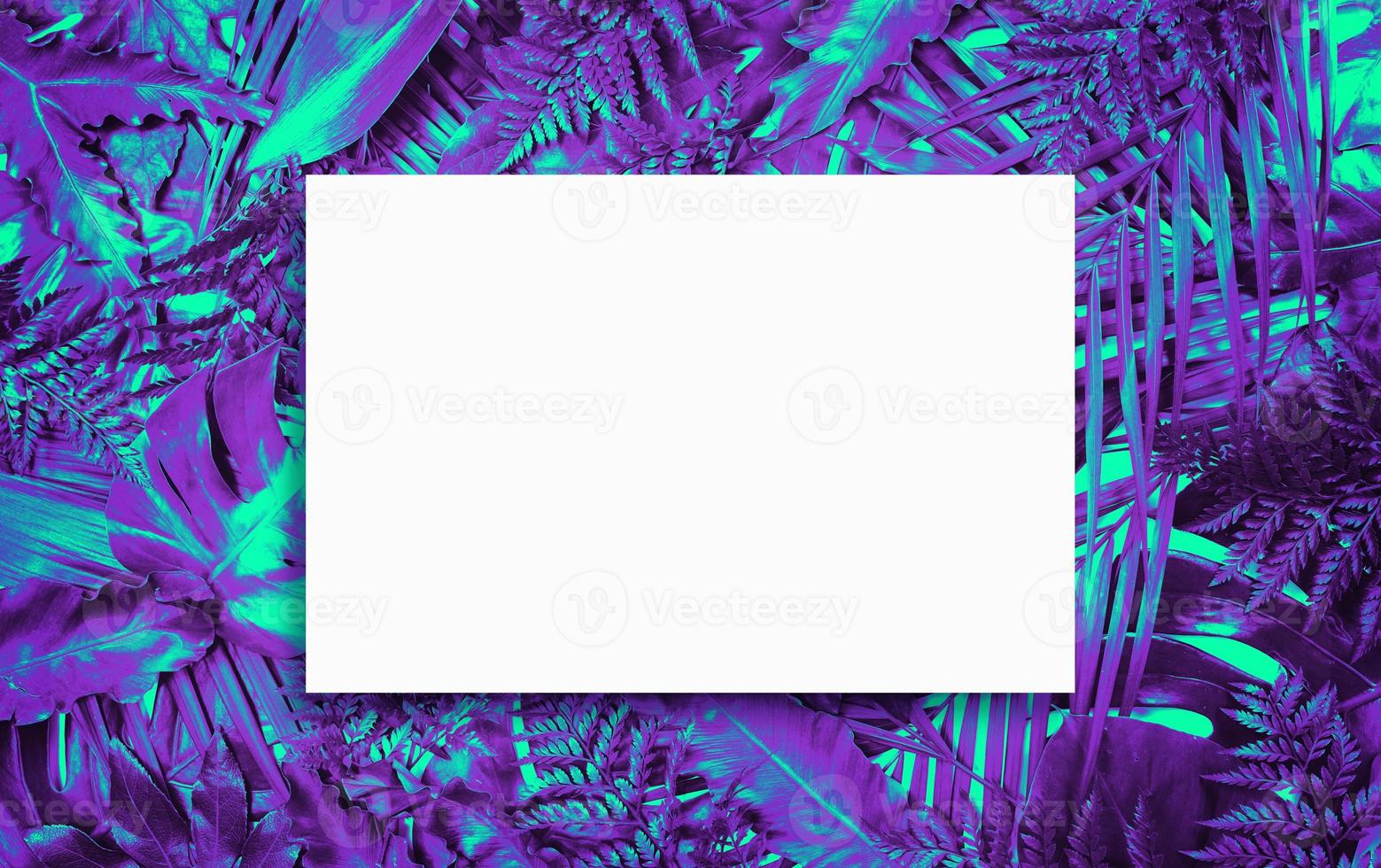 Fondo de verano fluorescente, marco abstracto de verano, banner. foto