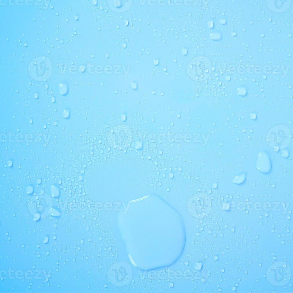 gotas de agua transparentes, burbujas limpias foto