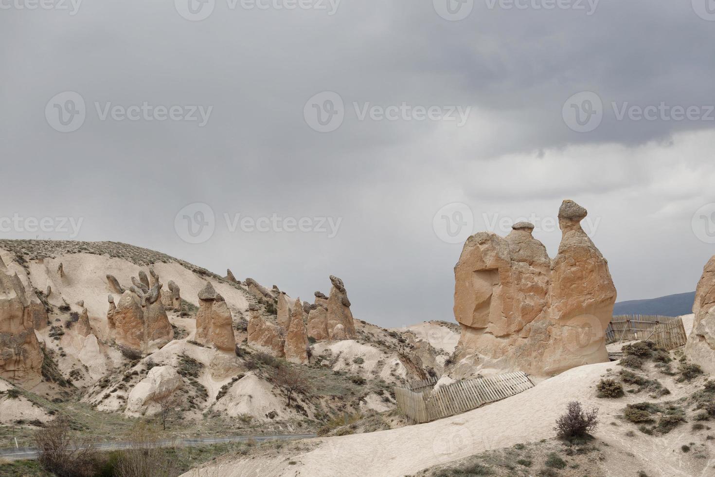 Fairy chimneys in Cappadocia, Turkey, Fairy Chimneys Landscape photo