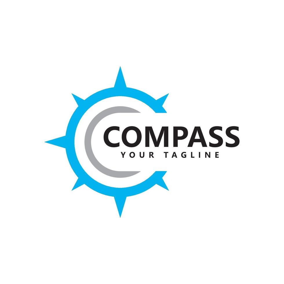 Compass Logo icon vector template design