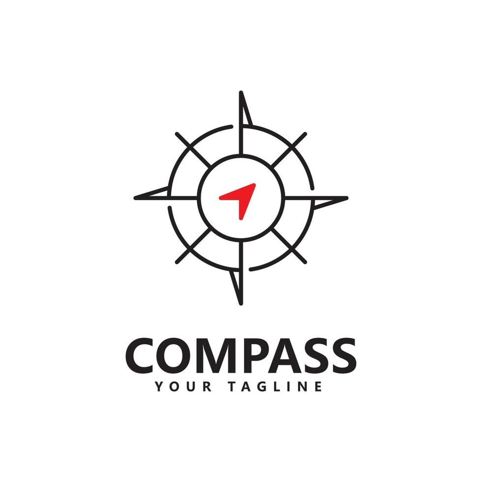 Compass Logo icon vector template design