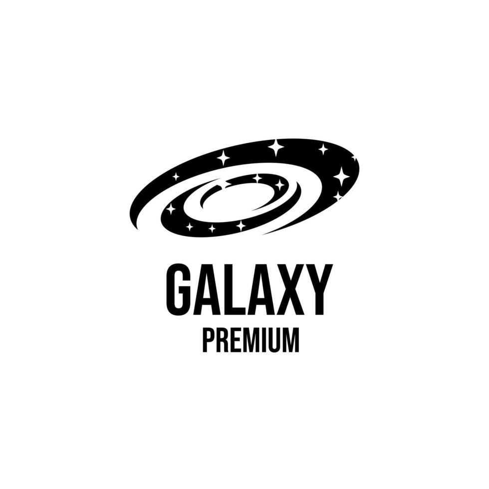 Galaxy logo icon design illustration vector
