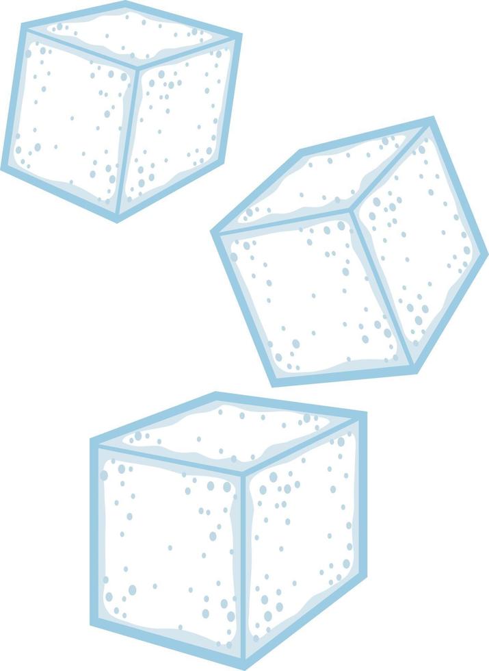 Sugar Cubes Design vector