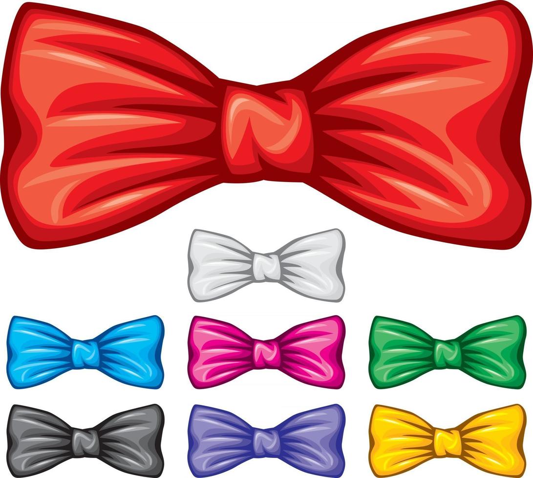 Bow Ties Collection vector