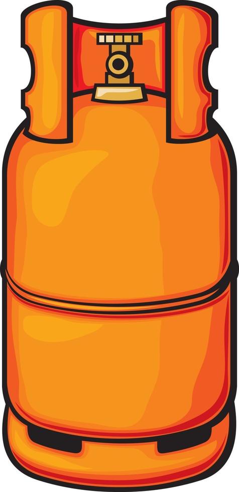 A Propane Gas Cylinder vector