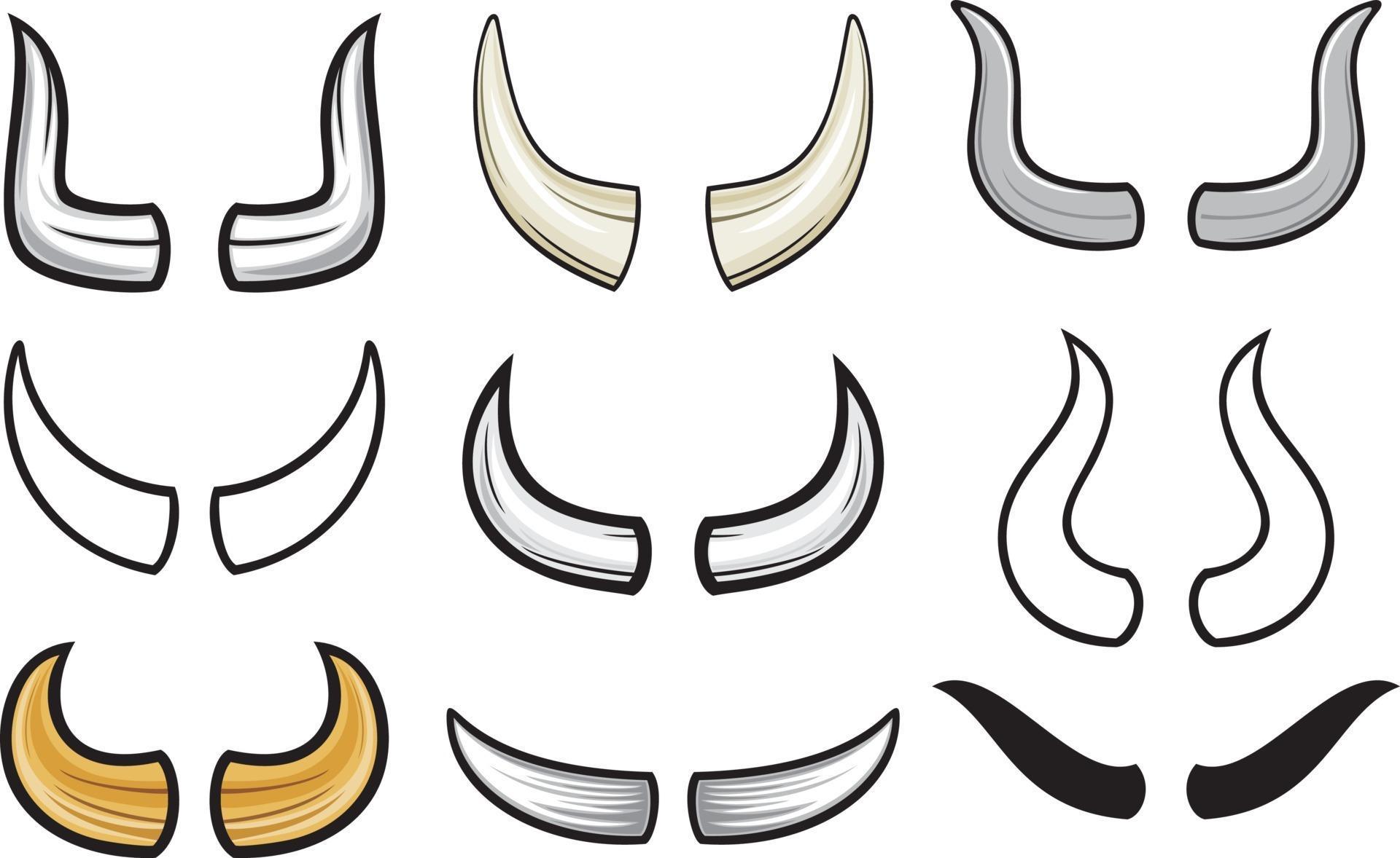 Horns Icons Set 3190233 Vector Art At Vecteezy horns-icons-set-3190233-vector-art-at-vecteezy
