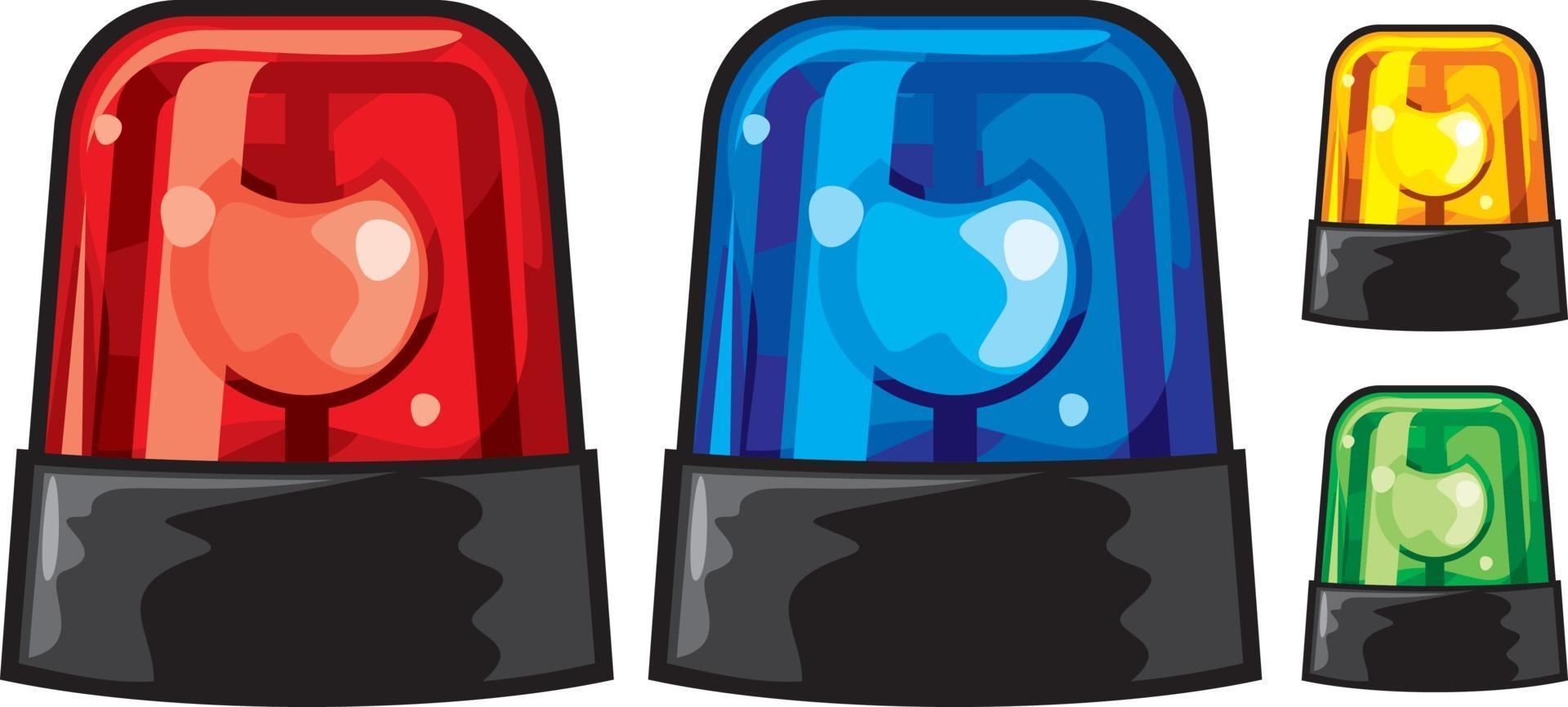 Police Siren or Lights vector