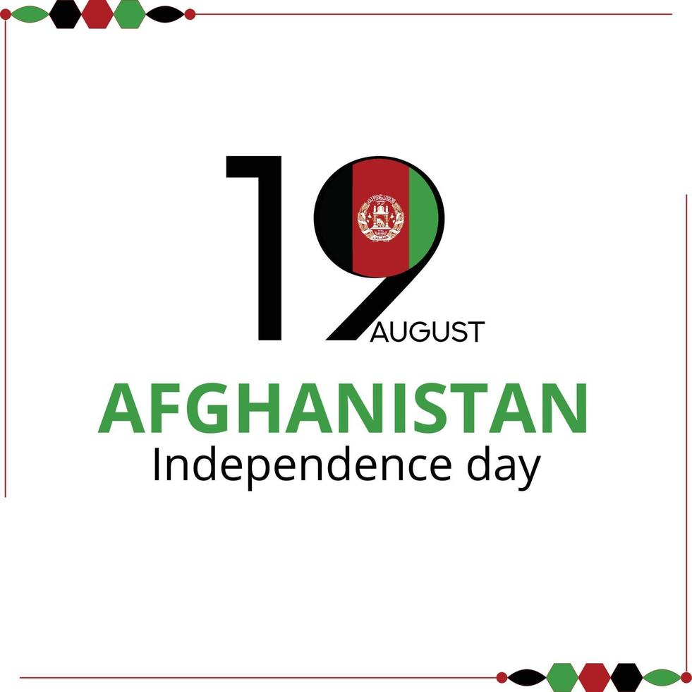 fondo de pantalla del día de la independencia de afganistán y del día de la libertad vector