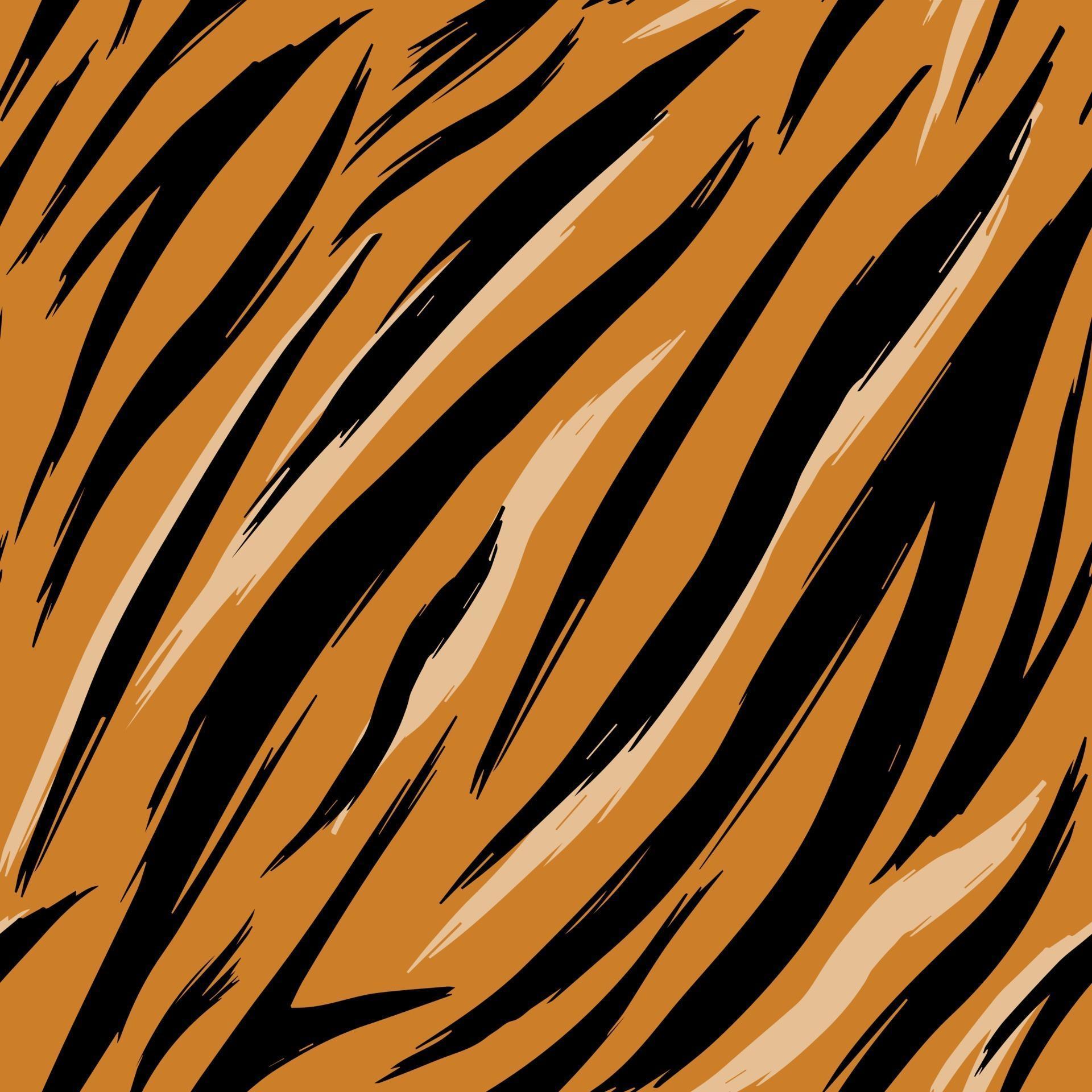Тигр текстура бесшовная