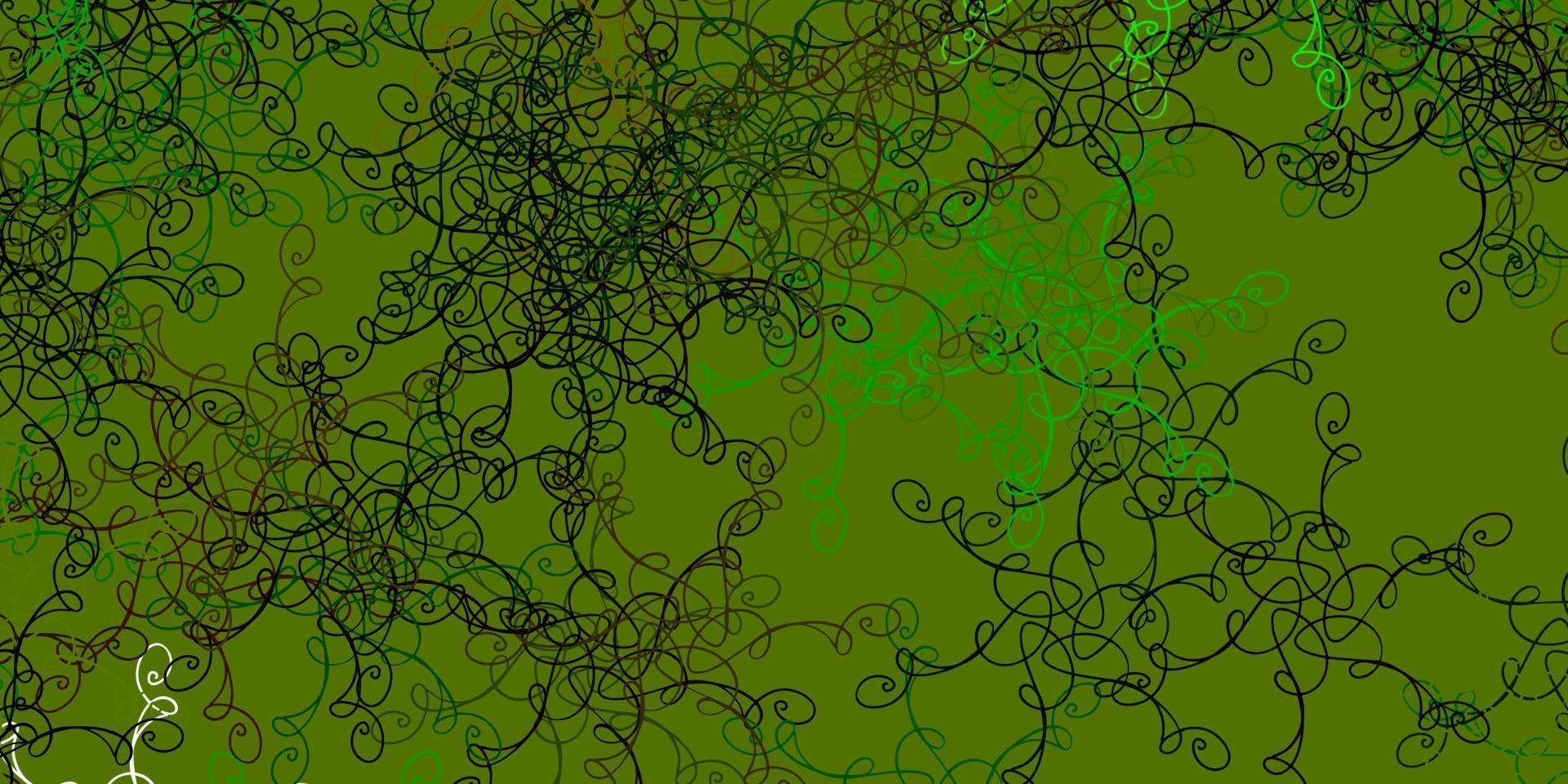 Light Green vector background with wry lines.