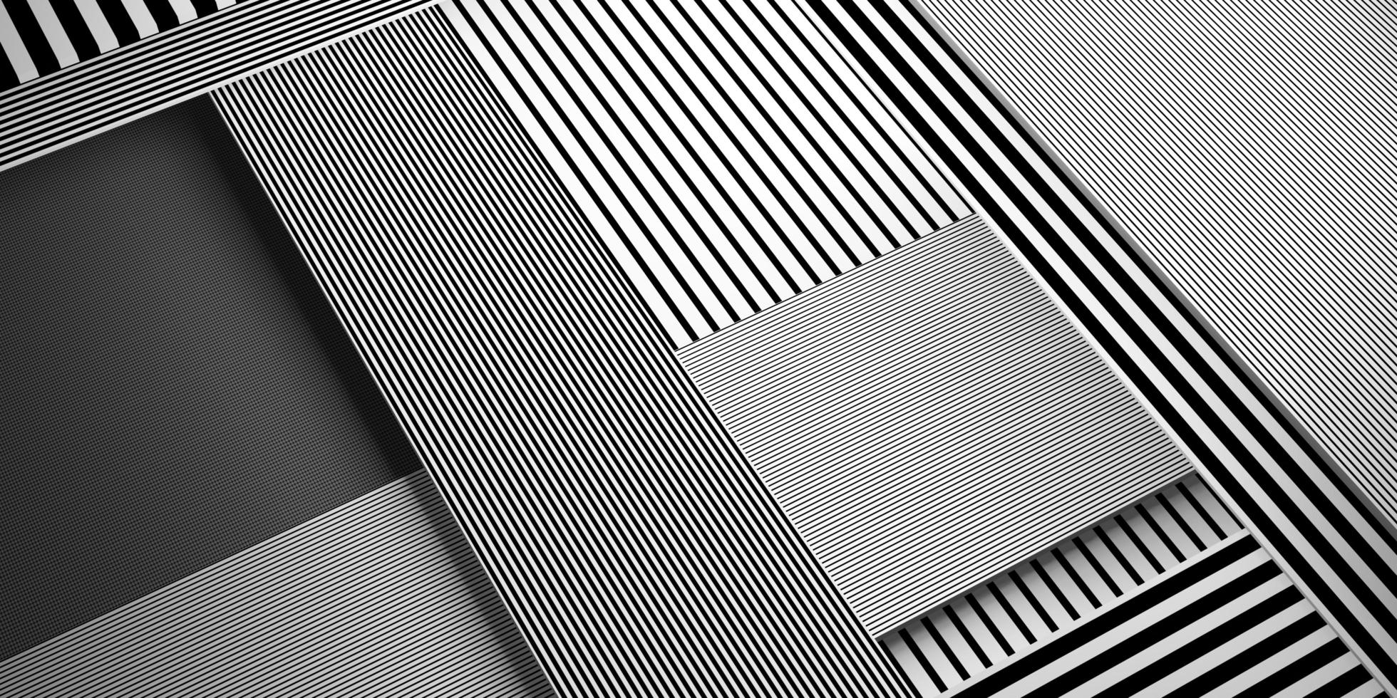 líneas rectas en blanco y negro que se cruzan foto