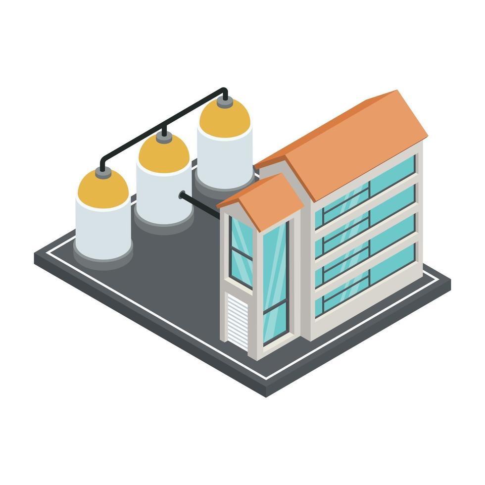 Manufacturing Sector and Area vector