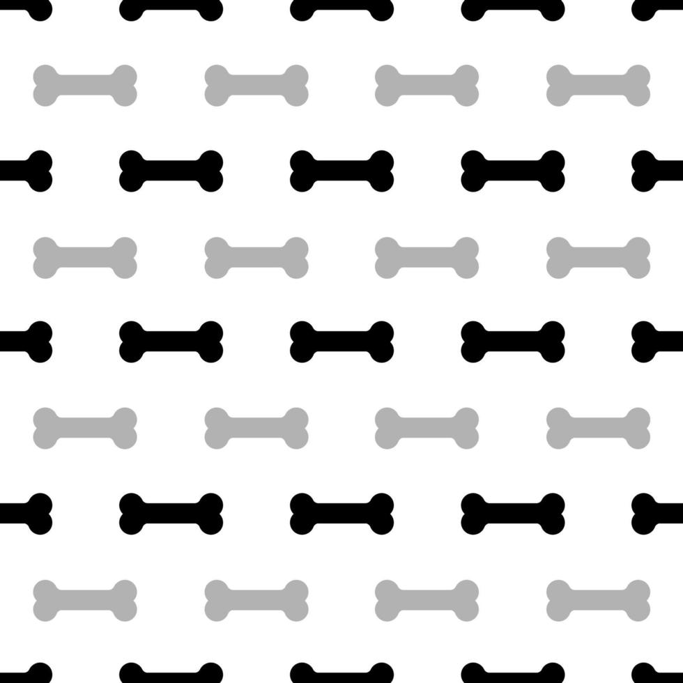 Seamless pattern with bones prints of animals. Surface Background vector