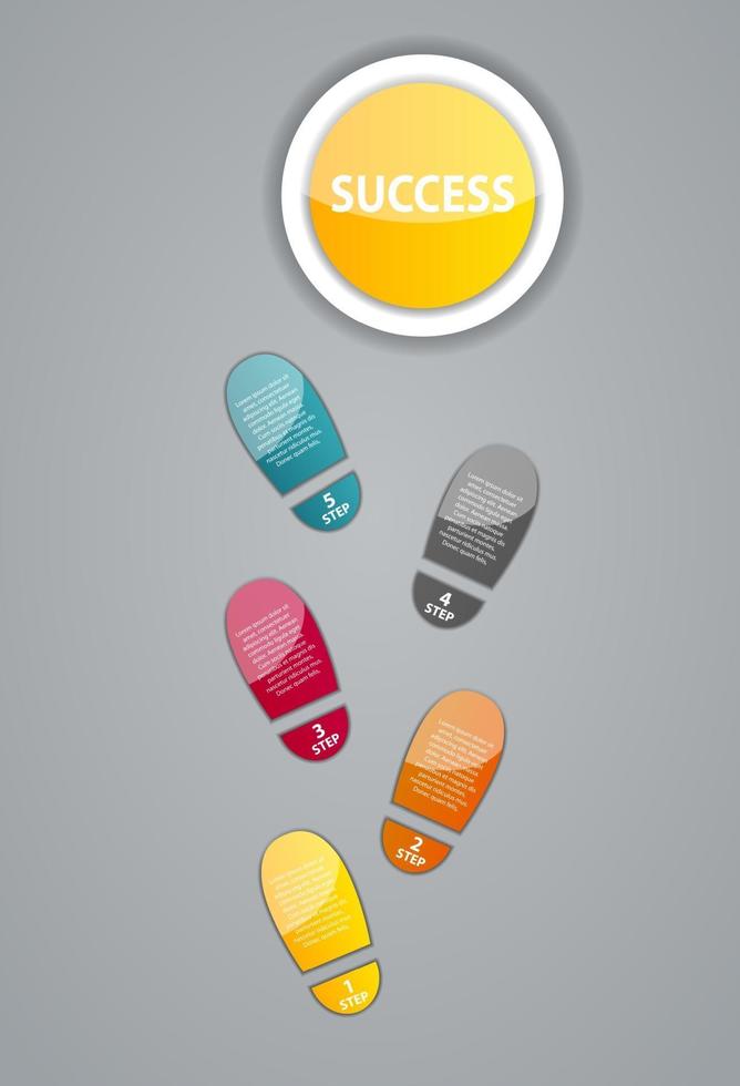 Infographic business template vector illustration