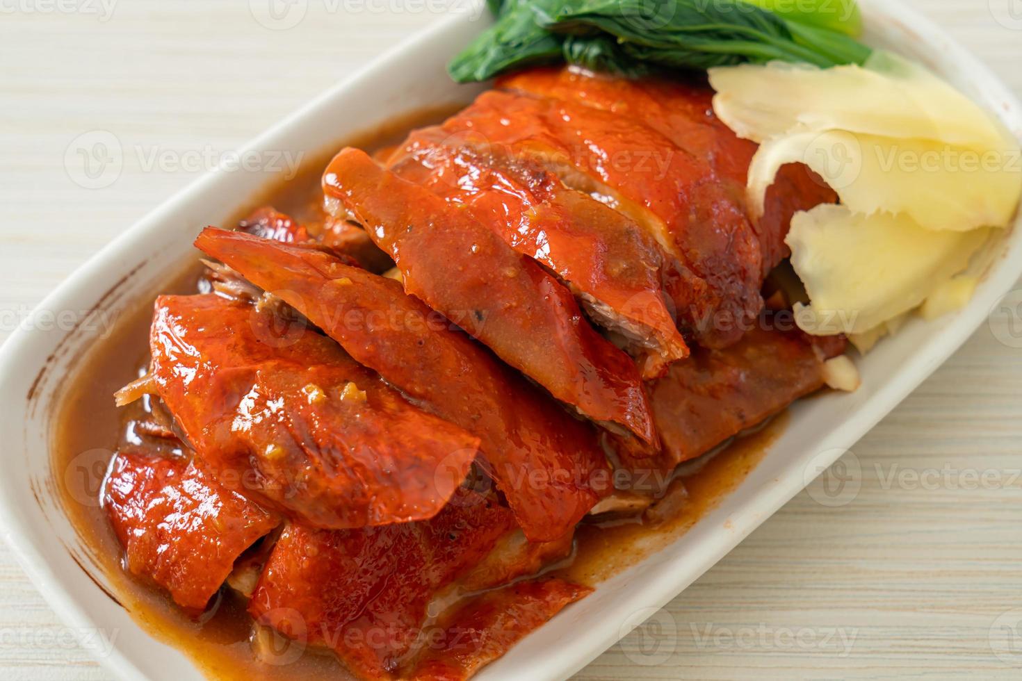 Peking duck or Roasted duck in Chinese style photo