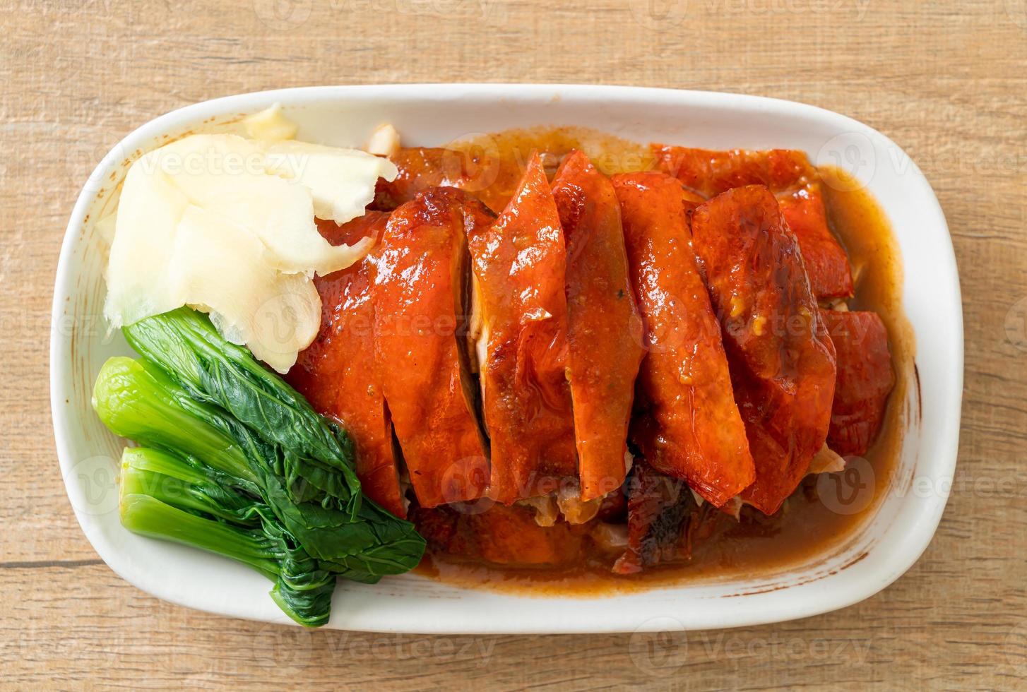 Peking duck or Roasted duck in Chinese style photo