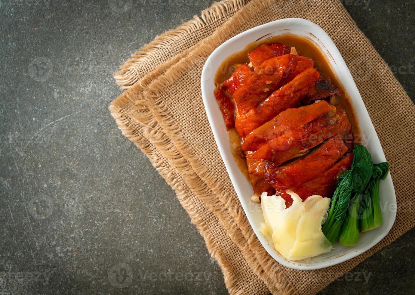 Peking duck or Roasted duck in Chinese style photo