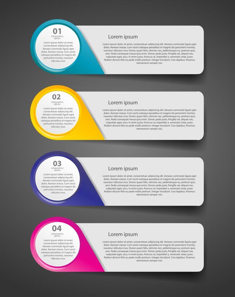 Infographic business template vector illustration