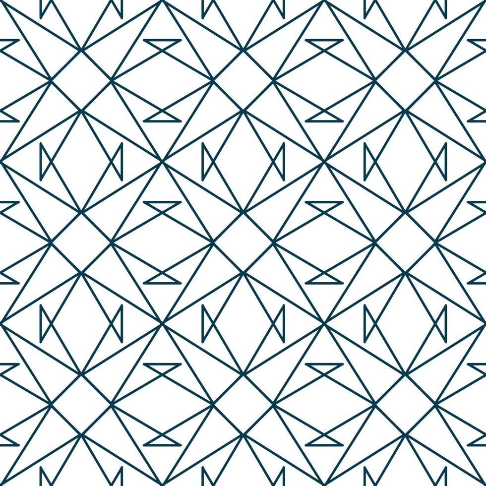 Hand drawn seamless repeat pattern in single color vector