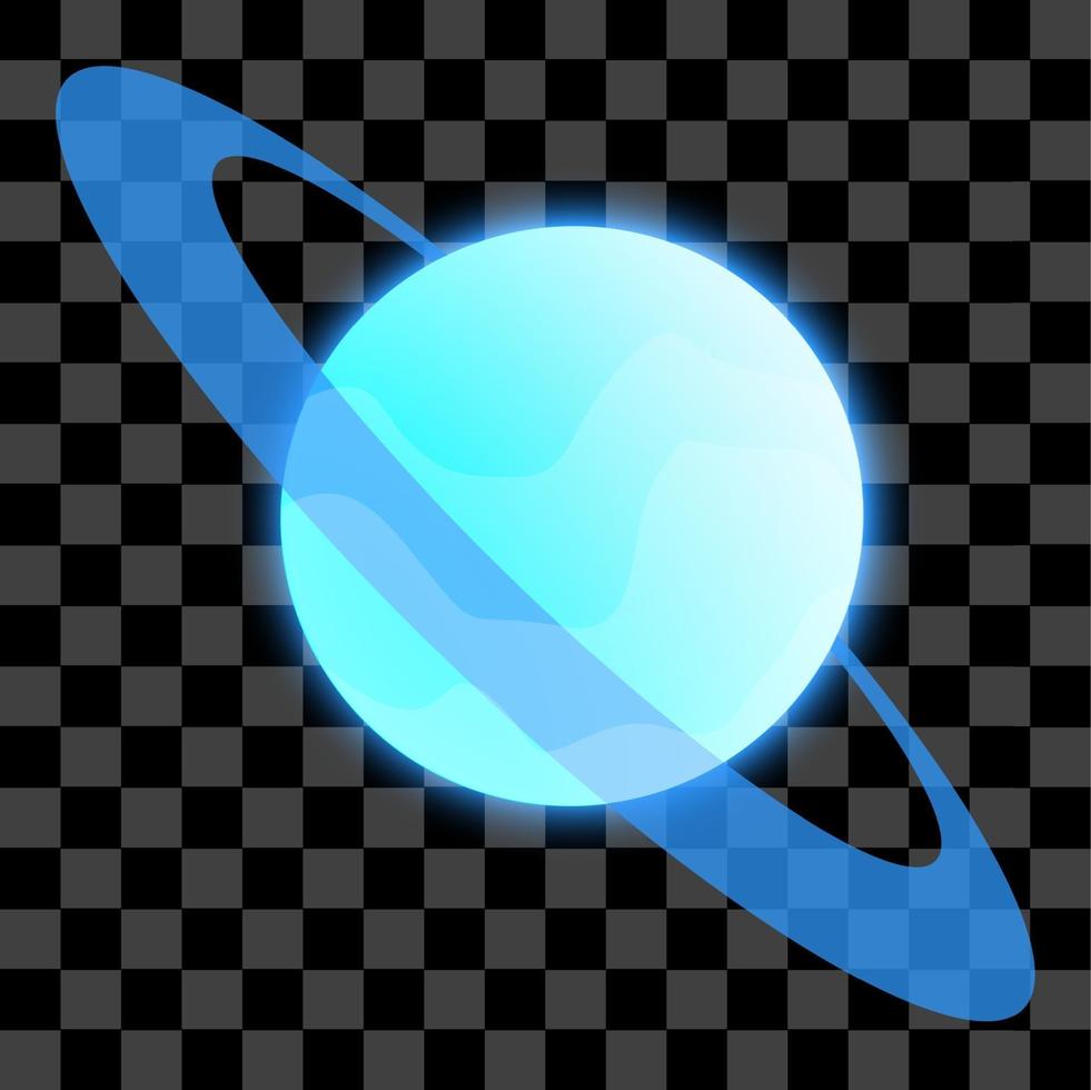 Planeta azul ilustración aislada vector eps espacio planetario