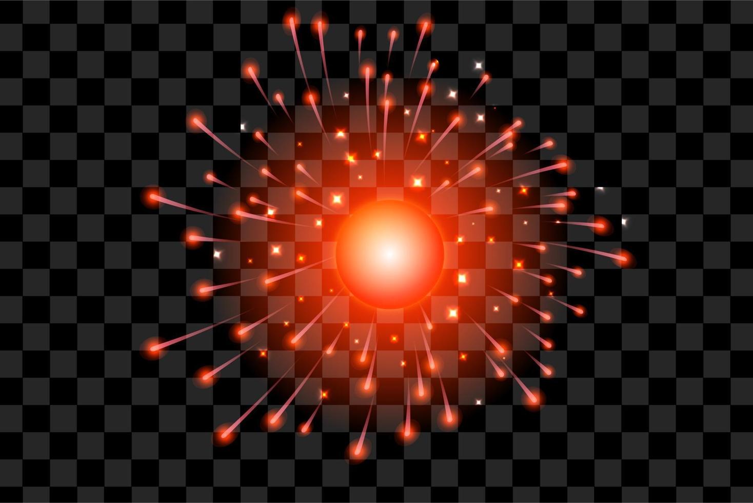 Burning red shape element design resource set eps vector burn fire 3d