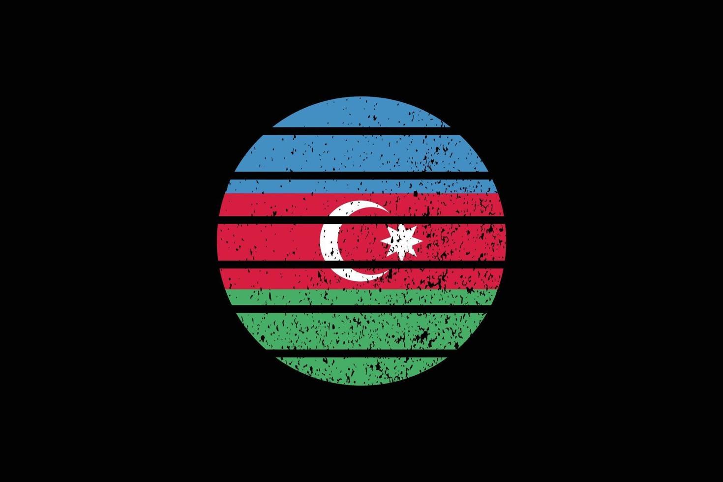 Grunge Style Flag of the Ajaria. Vector illustration.